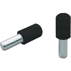 1807-3 Plastik Başlı Metal Raf Pimi Siyah (25 Adet)