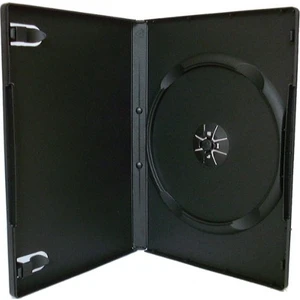 Boş DVD Kutusu Siyah 14 mm 10'lu