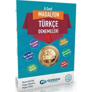 Gezegen Yayıncılık Madolyon Türkçe Denemeleri 8 Sınıf
