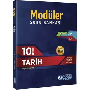Eğitim Vadisi Yayınları 10.Sınıf Tarih Modüller Soru Bankası