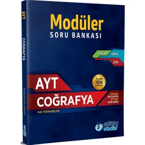 Eğitim Vadisi Yayınları AYT Coğrafya Soru Bankası