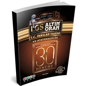 Borealis Lgs Altın Oran İnkılap Tarihi Ve Atatürkçülük 30 Denemesi