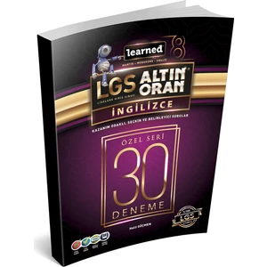 Borealis Lgs Altın Oran 8.Sınıf İngilizce 30 Deneme Seti