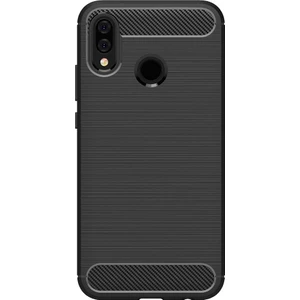 Huawei Nova 3i - P Smart Plus Brushed Carbon Fiber Silikon Kılıf