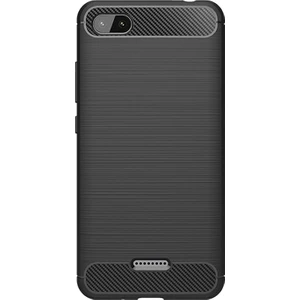 Xiaomi Redmi 6A Brushed Carbon Fiber Silikon Kılıf