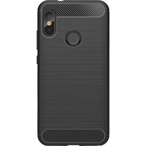 Xiaomi Mi A2 Lite Brushed Carbon Fiber Silikon Kılıf