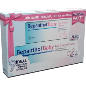 Baby Pişik Önleyici Bakım Kremi 100 + 50 gr Combo Avantaj Paketi