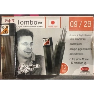 Tombow 09-2B Kalem Ucu 12Li
