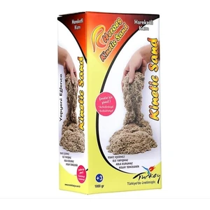 Kinetic Sand Uzay Kumu - 1 Kg Premium Oyun Hamuru - Naturel Kinetic Sand