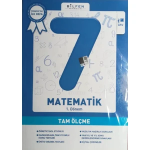 Bilfen Yayınları 7 Sınıf Matematik Tam Ölçme