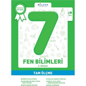 Bilfen Yayınları 7 Sınıf Fen Bilimleri Tam Ölçme