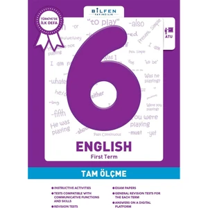 Bilfen Yayınları 6 Sınıf İngilizce Tam Ölçme