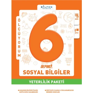 Bilfen Yayınları 6. Sınıf Sosyal Bilgiler Depar Yeterlilik Paketi