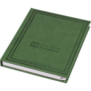 Lüks Ticari Fihrist 10 Lu Fihrist 17X24