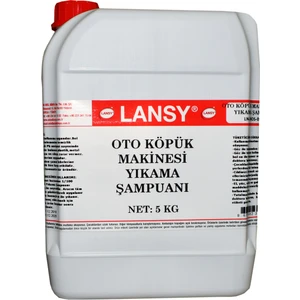 Oto Köpük Makinesi Şampuanı Konsantre 5 Kg