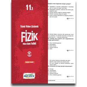 Okyanus Yayınları 11. Sınıf Fizik Yaprak Test