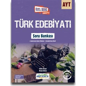 Okyanus Yayınları AYT Türk Edebiyatı Soru Bankası (Özel Ders Konseptli)