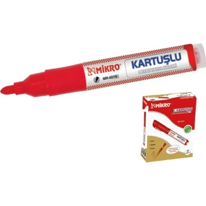 K-6019 Beyaz Tahta Kalemi Kartuşu Kırmızı 24 Lü Paket
