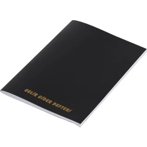 Gelir Gider Defteri Plastik Kapak 20X28 40 Yaprak
