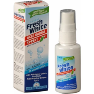 Fresh White Ağız Bakım Spreyi 30 Ml