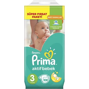 Bebek Bezi 5- 9 kg 3 Beden 108' Li