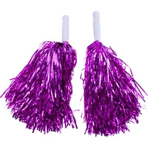 Parti Bulutu Metalik Fuşya Amigo Ponpon