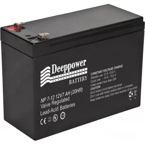 Fcm Deeppower 12V 7Ah Kuru Tip Akü