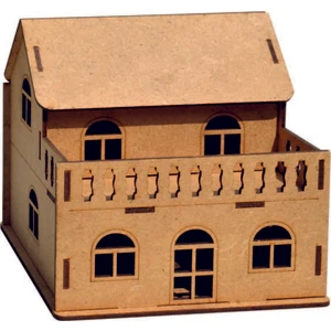 Ahşap Balkonlu Ev