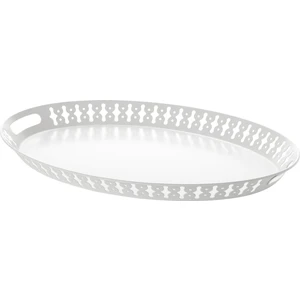 IKEA Romantisk Metal Tepsi - Servis Tepsisi - Beyaz