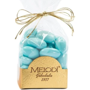 Melodi Çikolata Mavi Renkli Badem Şekeri 150 gr