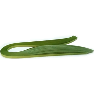 Hayal Hobi Sanat Quilling Kağıdı - Haki Yeşil Renk 5Mm X 50Cm 100'Lü