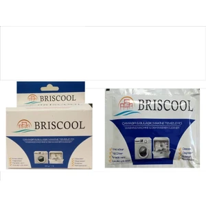 Briscool 10'lu Çamaşır Ve Bulaşık Makine Temizleyicisi 4 Ü 1 Arada Kireci Söker