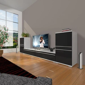 Eko On2 Mdf Std Tv Ünitesi Tv Sehpası Beyaz Siyah