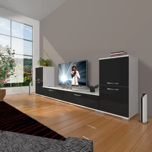 Eko On2 Slm Std Tv Ünitesi Tv Sehpası Beyaz Siyah