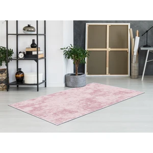 İpek Saçaksız Yıkanabilir Kaymaz Taban Yolluk Halı  2092 Pudra 80X200