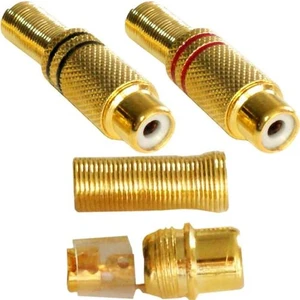 Oem Rca Dişi Gold Konnektör Lehimlik