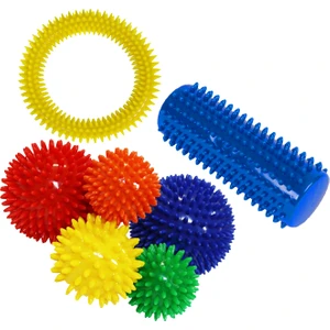 Dikenli Masaj Top Rulo Çember Seti