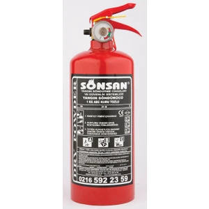 SÖNSAN ABC TOZLU YANGIN SÖNDÜRME CİHAZI   1 Kg.