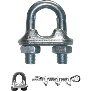 Çelik Halat Klemensi 5Mm (10 Adet)