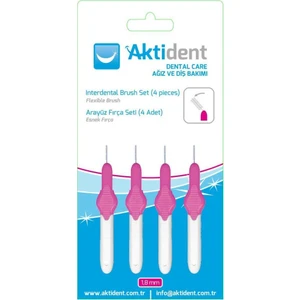 (Oridima )Arayüz Fırçası 1.8 mm Pembe 4 Adet
