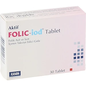 Folic-İod 30 Tablet