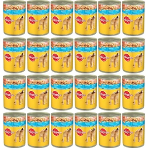 Pedigree Junior Yavru Konserve Köpek Maması 400 Gr. 24 Adet