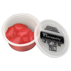 Cando Theraputty El Egzersiz Hamuru Kırmızı (Yumuşak-Orta)