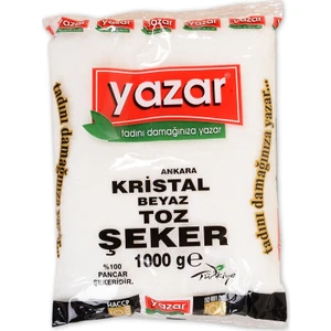Poşet Toz Şeker 1kg 12'li