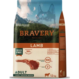 Yetişkin Köpek Maması Kuzu Etli Büyük/Orta Taneli 12Kg. - Adult Lamb Large/Med Breeds 12Kg.
