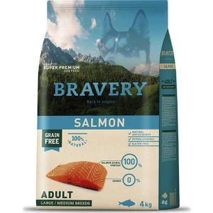 Yetişkin Köpek Maması Somon Balıklı Büyük/Orta Taneli 4 Kg