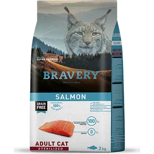 Yetişkin Kısırlaştırılmış Kedi Maması Somon Balıklı 2Kg. - Adult Cat Sterılızed 2Kg.
