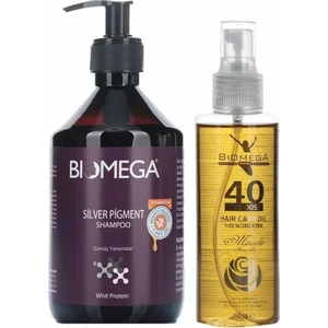Silver Şampuan 500  ml + 40 Bitki Saç Yağı