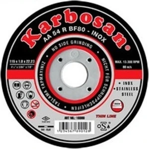 Metal Kesici Disk 115X1X22 Mm İnox (25 Adet)