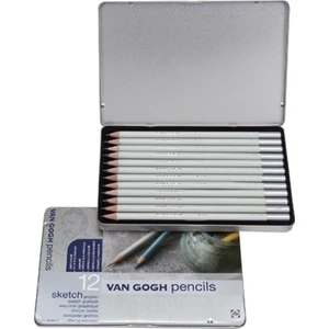 Van Gogh Sketch 12`Li Set Dereceli